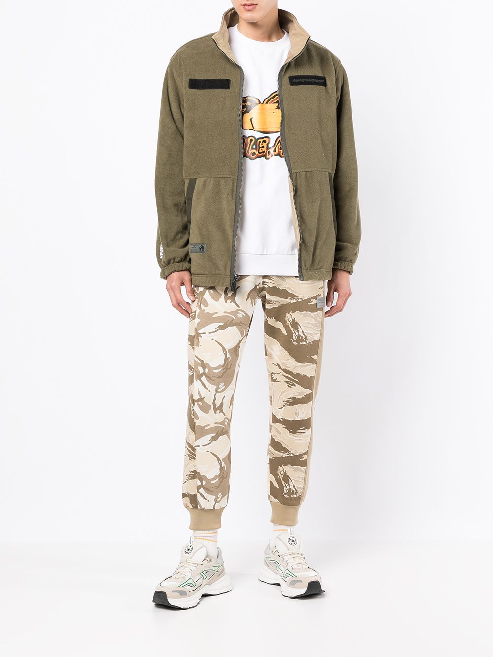 AAPE BY *A BATHING APE camouflage-print bomber jacket Men