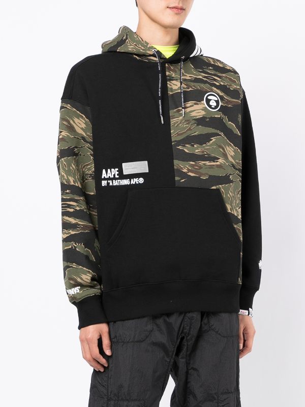 AAPE BY *A BATHING APE® camouflage-print Pullover Hoodie - Farfetch