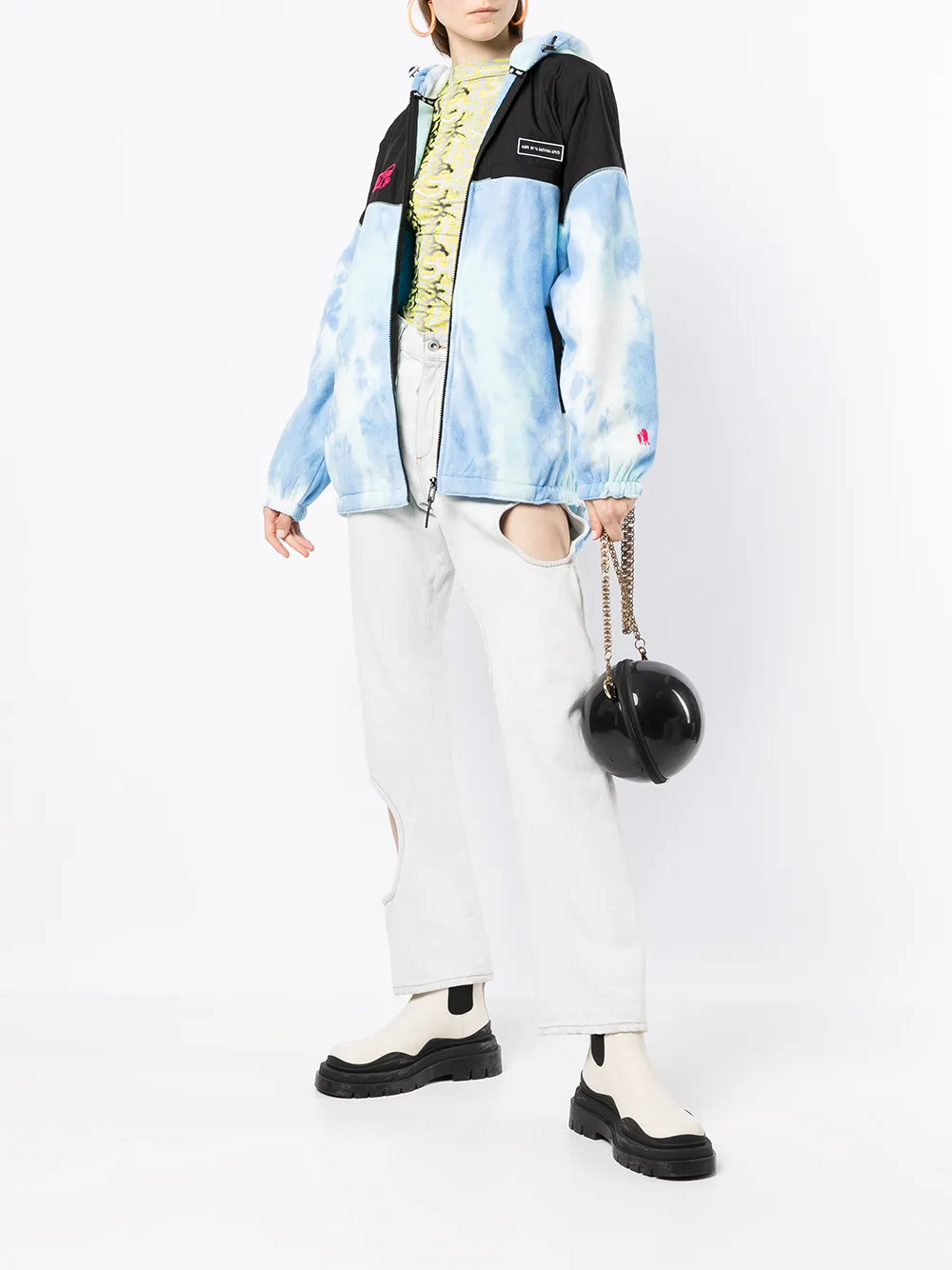 AAPE BY *A BATHING APE® Fleece jack - Blauw