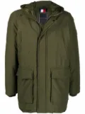 Tommy Hilfiger Rockie Dry Wax hooded parka - Green