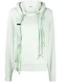 AMBUSH multi-cord cotton hoodie - Green