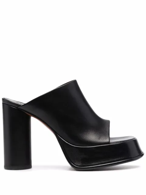 AMBUSH zuecos slip-on con plataforma