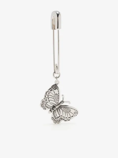 AMBUSH arete Butterfly en plata de ley