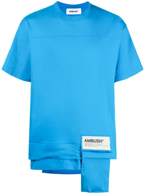 AMBUSH playera con bolsillo en la cintura