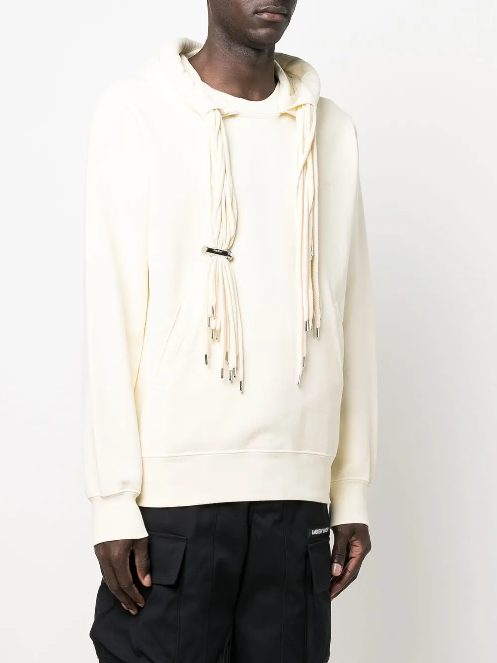  Ambush Multi-cord Long-sleeve Hoodie - Neutrals 