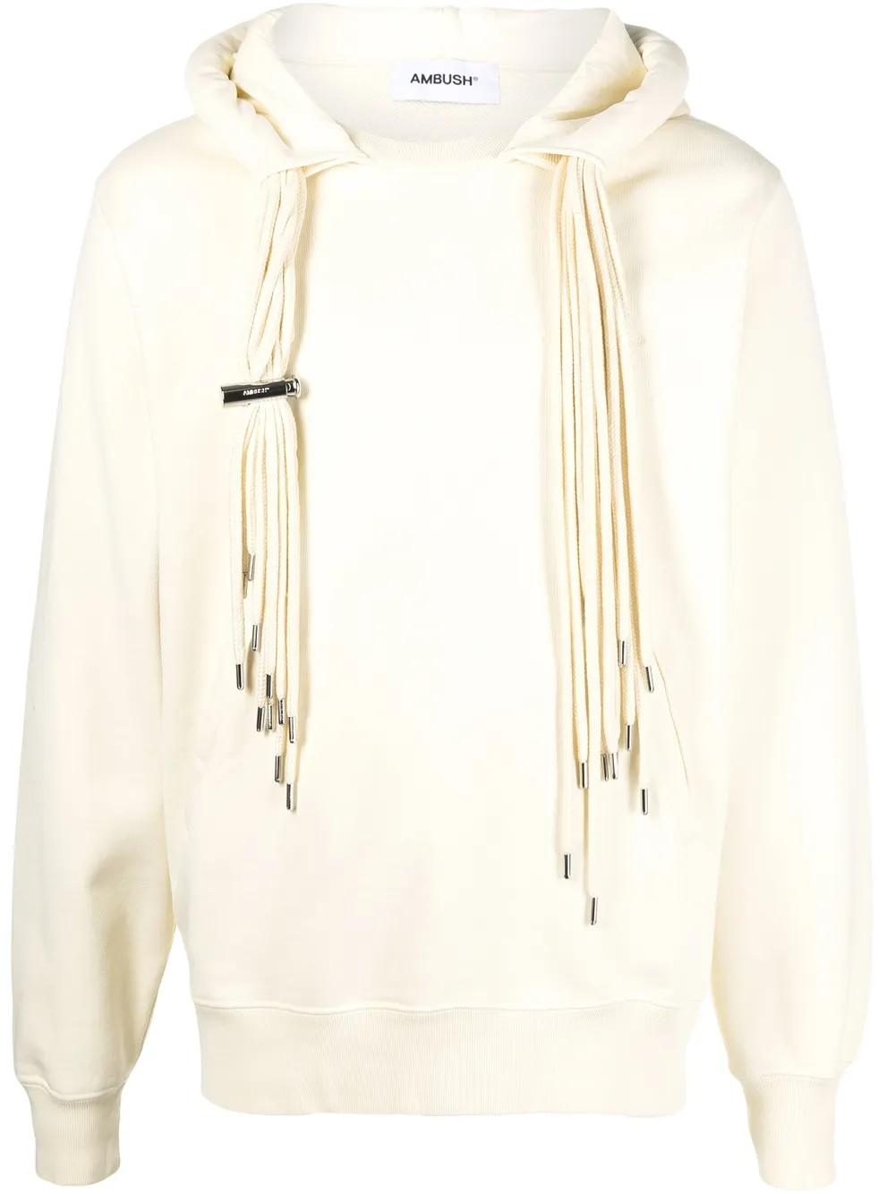 

AMBUSH hoodie con multi cordones - Neutro