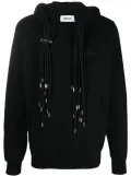 AMBUSH drawstring cotton hoodie - Black