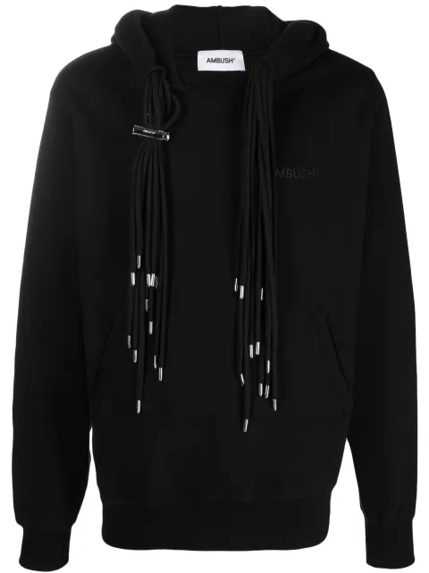 AMBUSH drawstring cotton hoodie