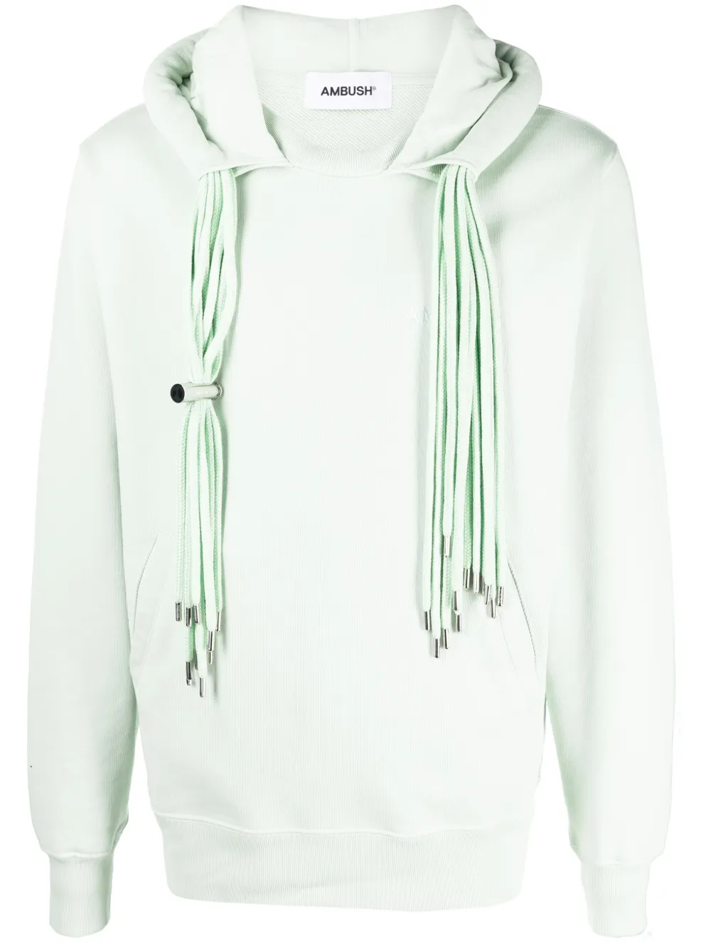 multicord logo-print hoodie