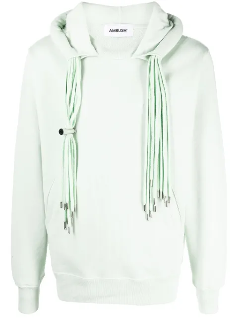 AMBUSH multicord logo-print hoodie