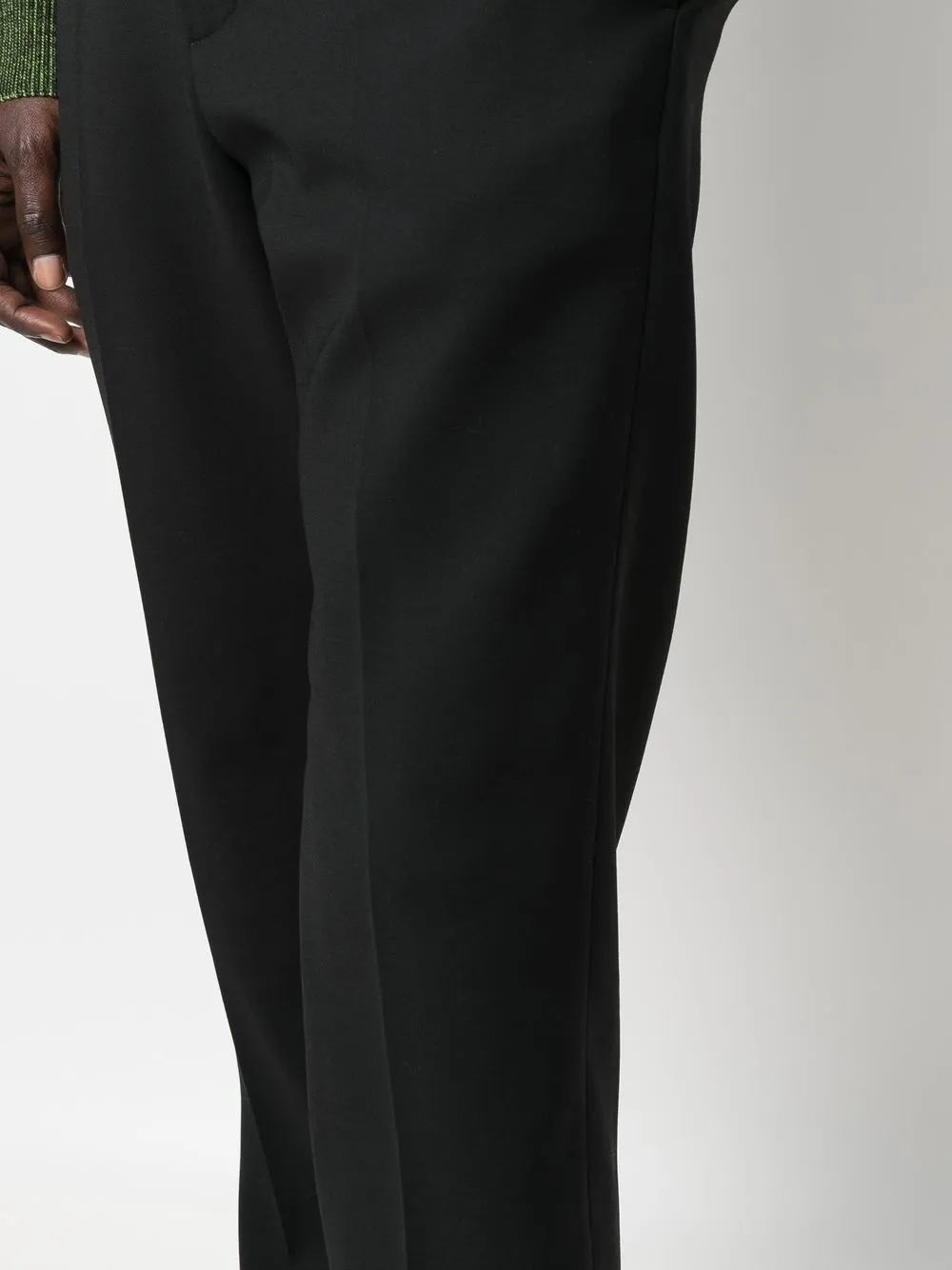 Shop Ambush Slim-cut Tailored Trousers In Black