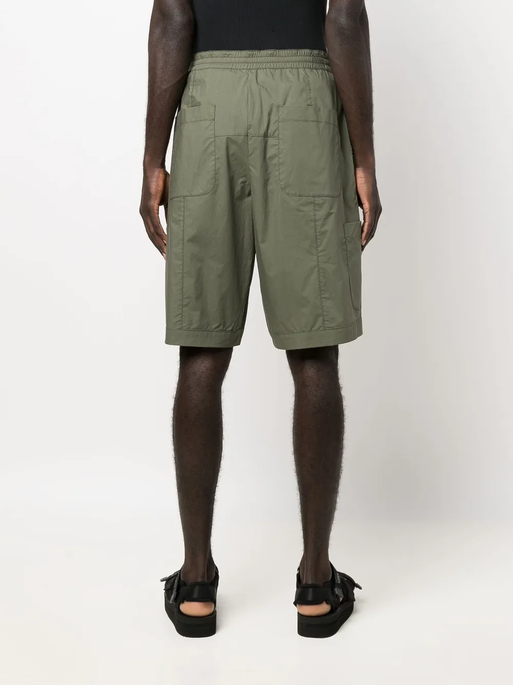 Shop Ambush Drawstring Knee-length Shorts In Green