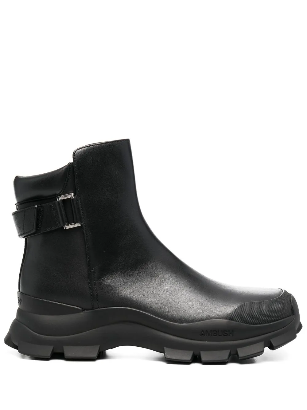 

AMBUSH botas con suela dentada - Negro