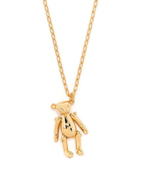 AMBUSH teddy bear charm necklace