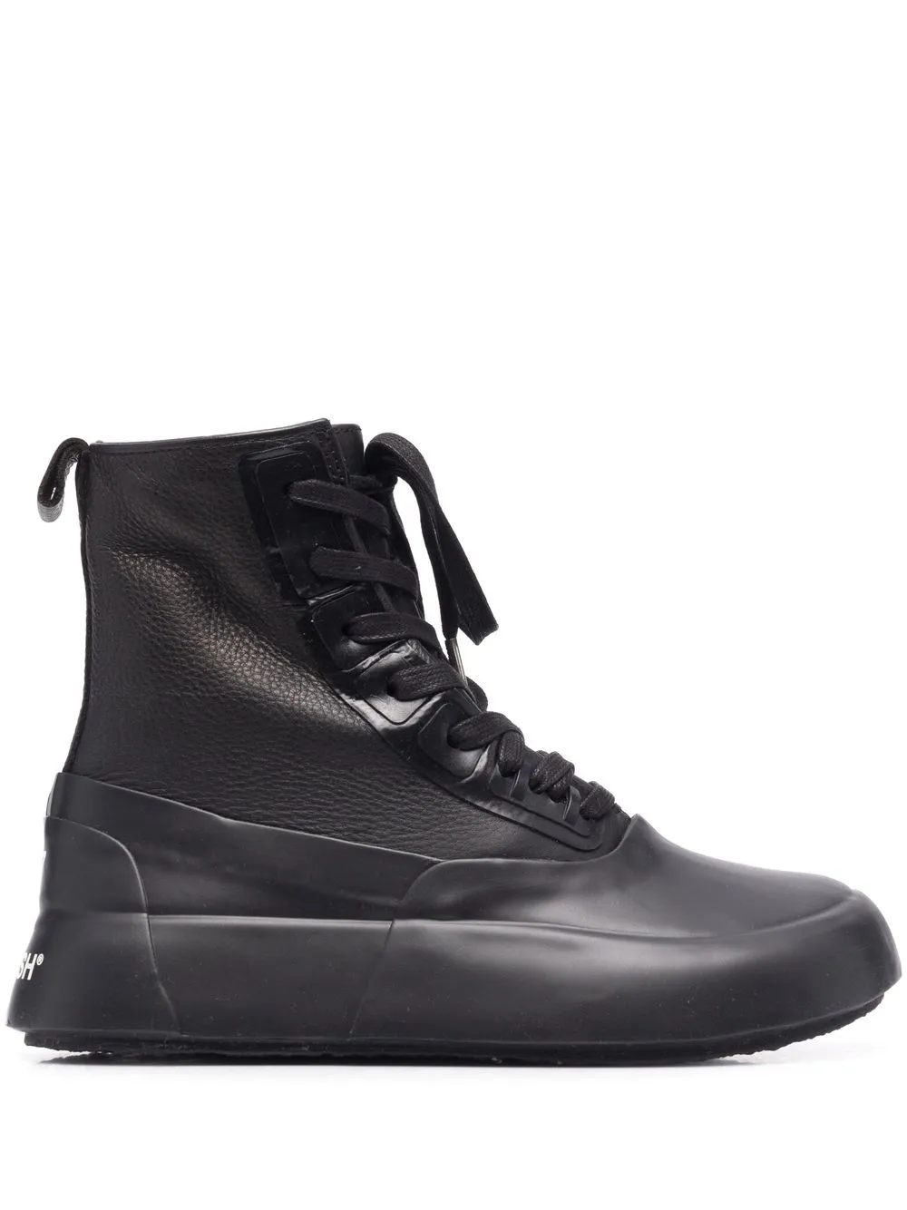 

AMBUSH tenis altos con agujetas - Negro