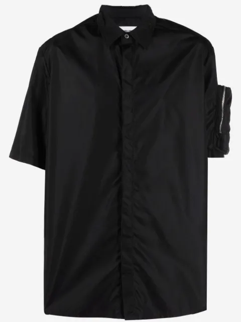 AMBUSH short-sleeved zip-pocket shirt