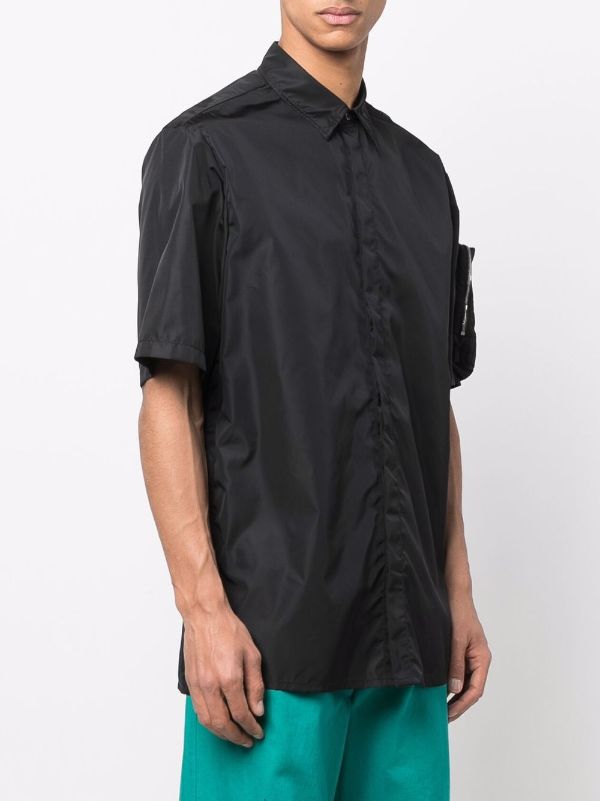 AMBUSH short-sleeved zip-pocket Shirt - Farfetch