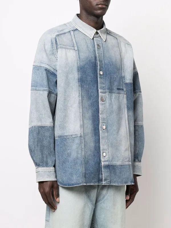 AMBUSH Patchwork Denim Shirt Jacket - Farfetch