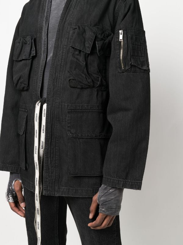 AMBUSH Belted Denim Jacket - Farfetch