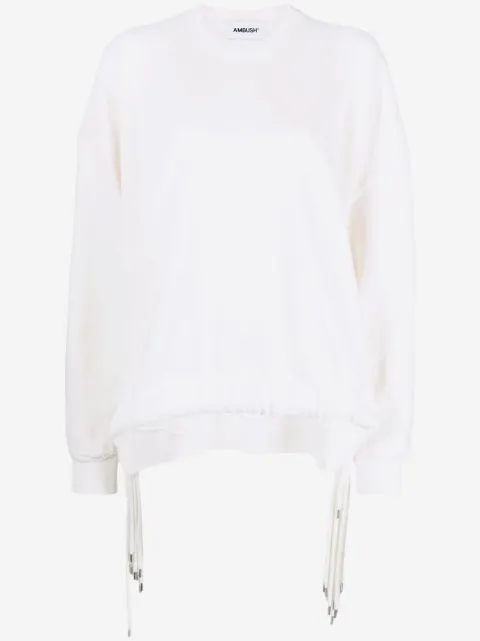 AMBUSH multi-cord crew-neck sweatshirt