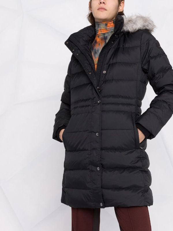 longline puffer jacket tommy hilfiger