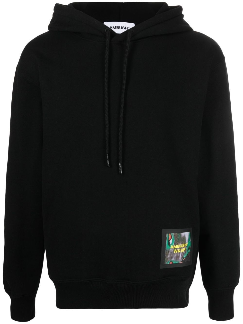 

AMBUSH hoodie con parche del logo - Negro