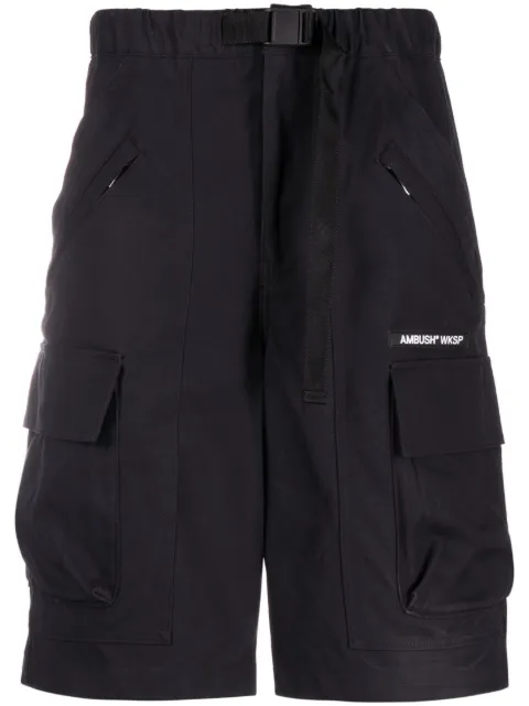 AMBUSH WKSP belted cargo shorts