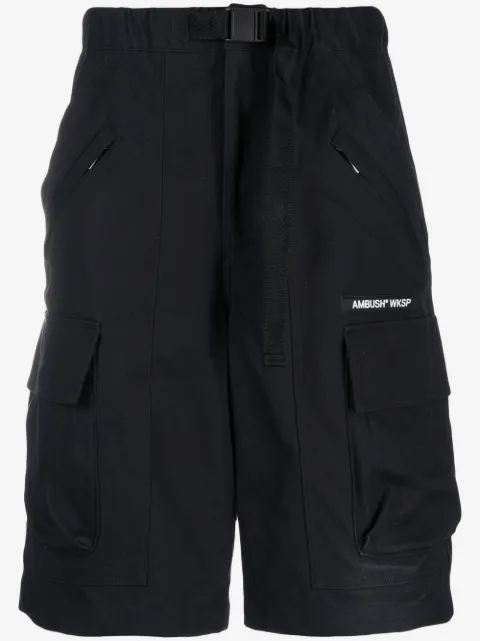 AMBUSH WKSP belted cargo shorts