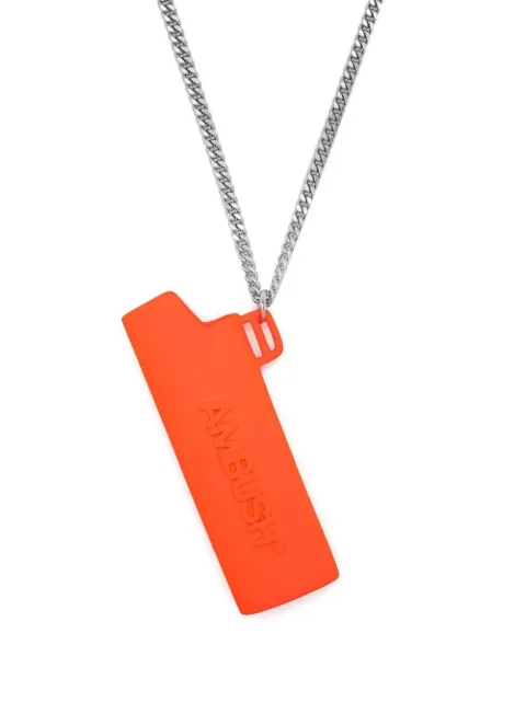 AMBUSH debossed-logo whistle necklace