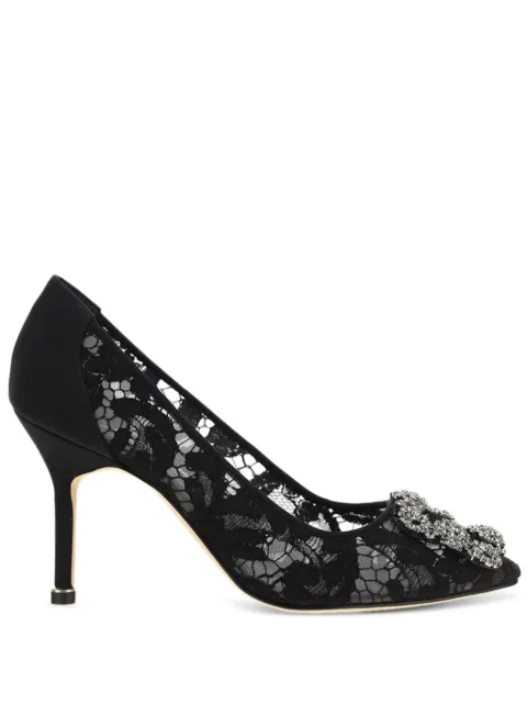 Manolo Blahnik 70mm Hangisi pumps
