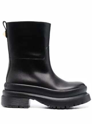 Valentino Garavani ローマンスタッズ アンクルブーツ 通販 - FARFETCH