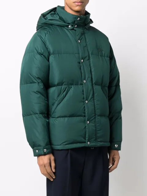 Maison Kitsuné Green Puffer Jacket 