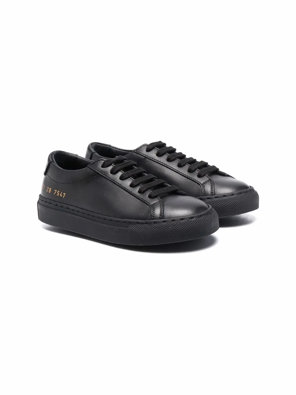 

Common Projects tenis con agujetas - Negro