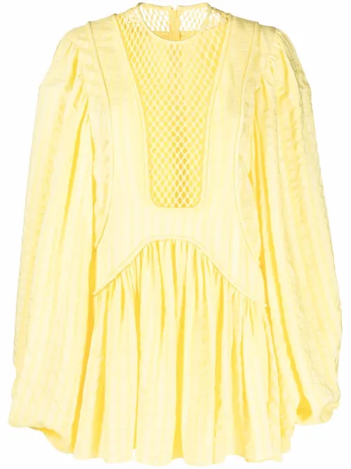 Robe à empiècements en mesh - Stella McCartney - Modalova
