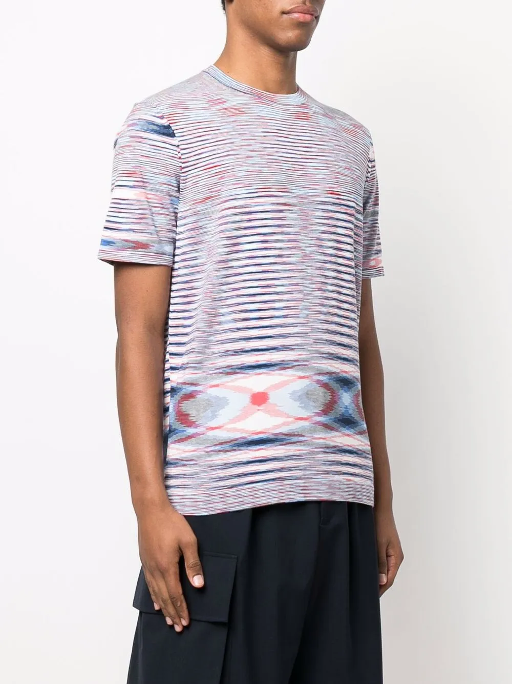 фото Missoni футболка в полоску