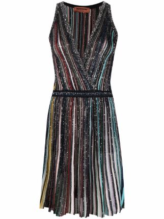 Missoni knit discount dress metallic