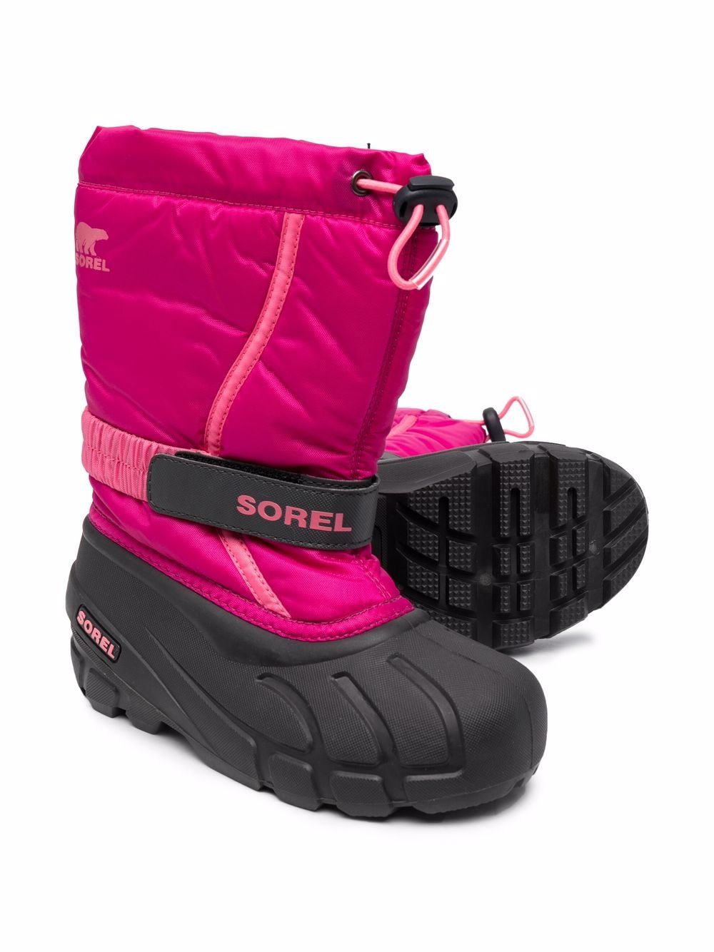 SOREL Snowboots met trekkoord - Roze