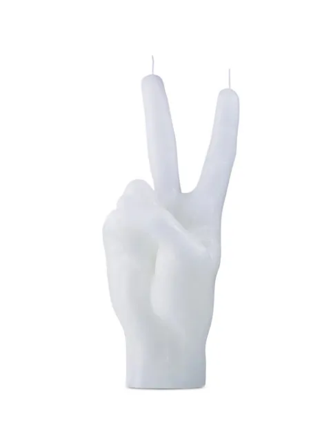 CandleHand Peace handvormige kaars