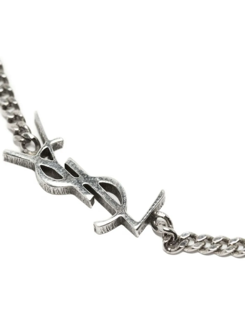 Saint Laurent logo-detail bracelet | Men | Image 2