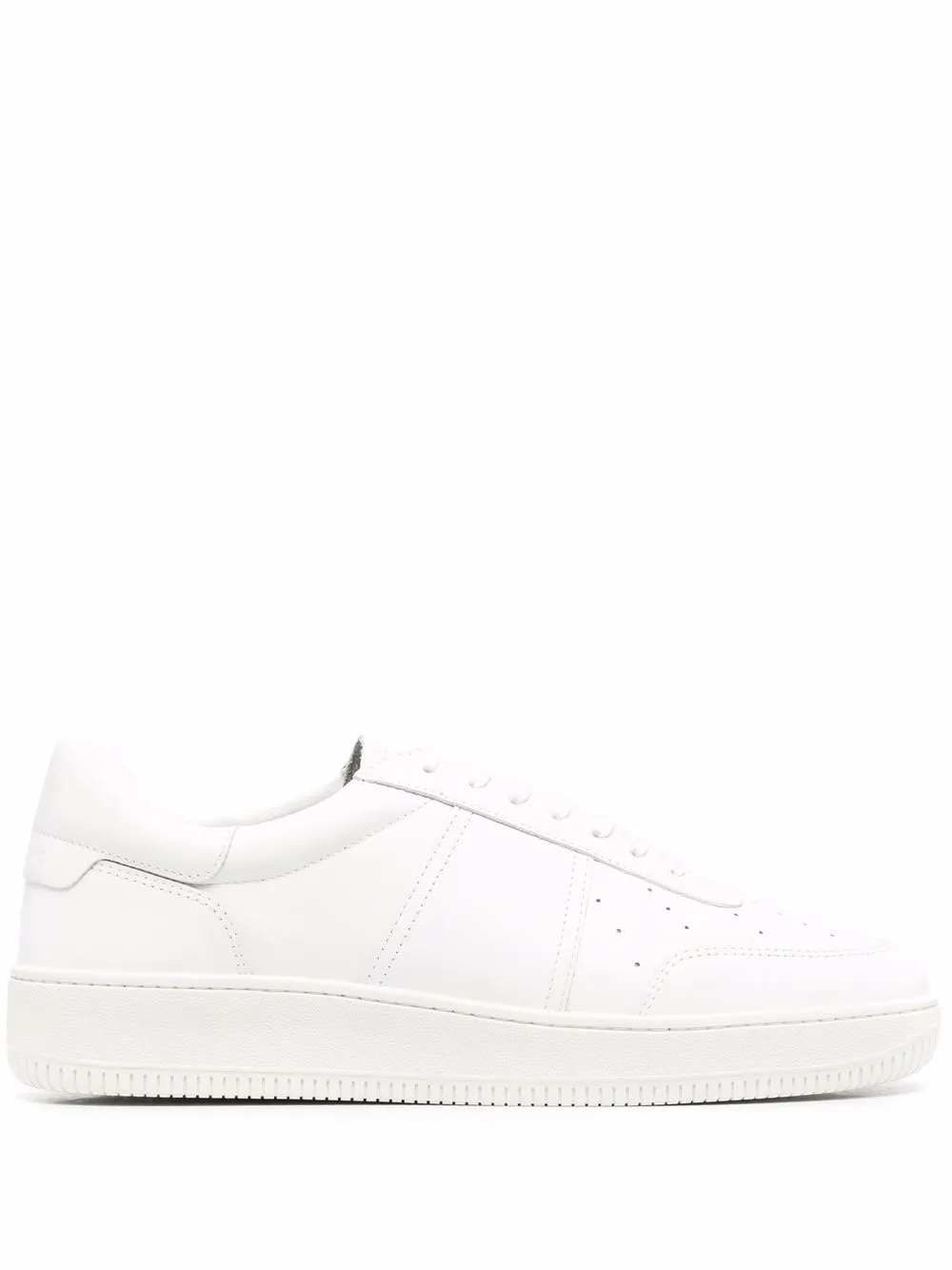 SANDRO perforated low-top sneakers
