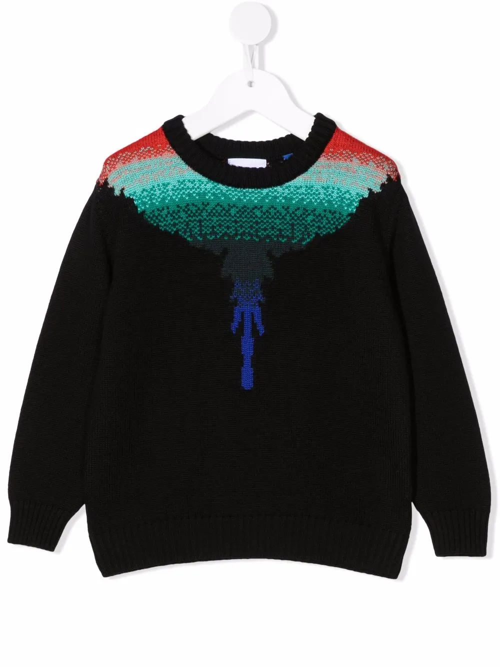 

Marcelo Burlon County Of Milan Kids suéter tejido con motivo Wings - Negro
