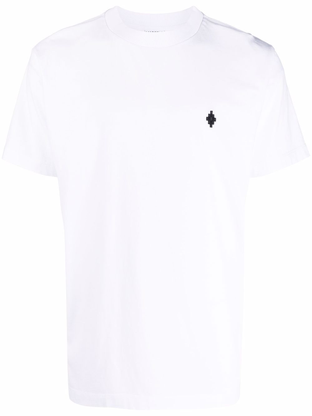 Marcelo Burlon County of Milan Cross-logo embroidered cotton T-shirt - White