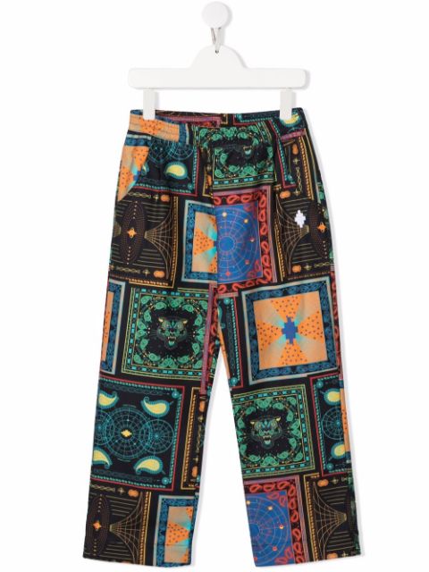 Marcelo Burlon County Of Milan Kids bandana carrot trousers