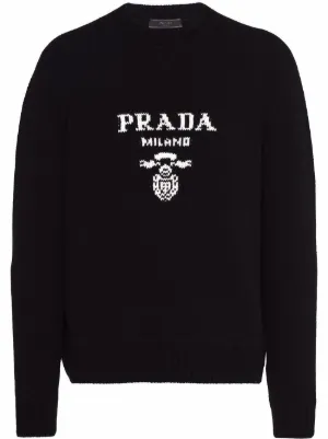 Prada Knitted Sweaters for Men - Shop Now on FARFETCH