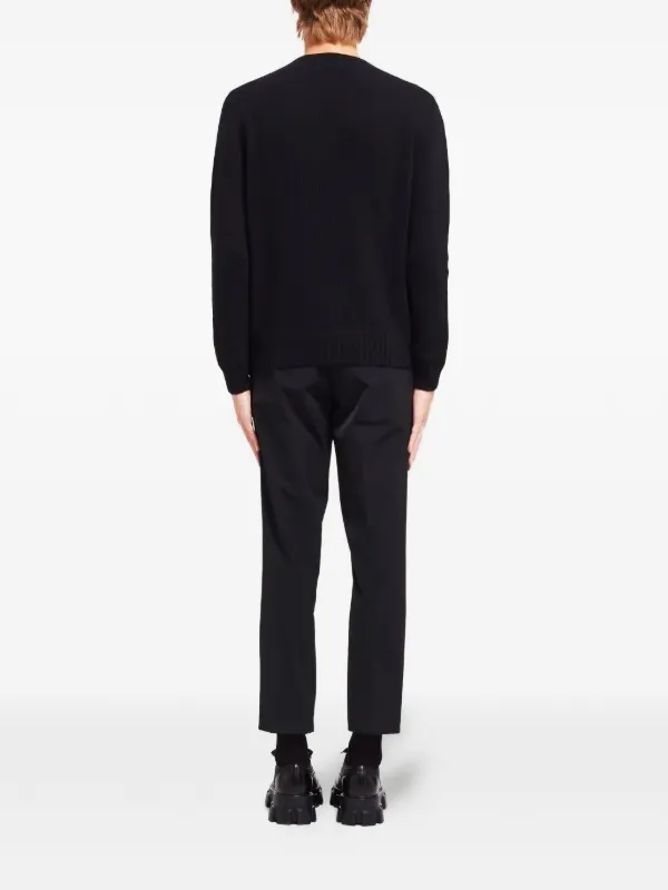 archive PRADA sullen プラダ ニットポロ Prada ポロ ニットトップス 通販 - FARFETCH