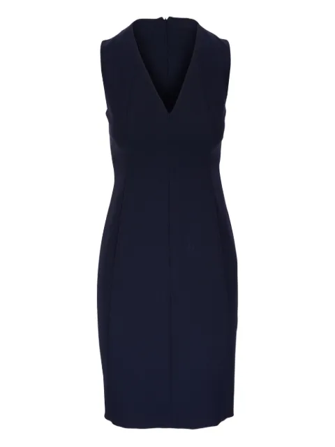 Akris V-neck sleeveless dress