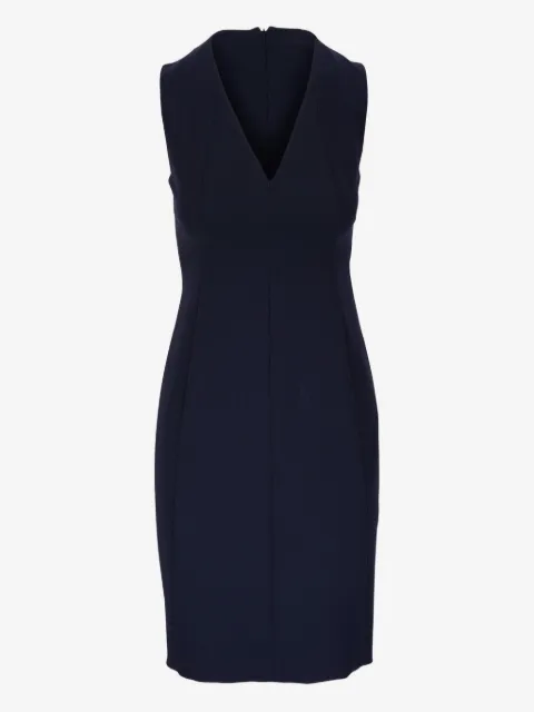 Akris V-neck sleeveless dress