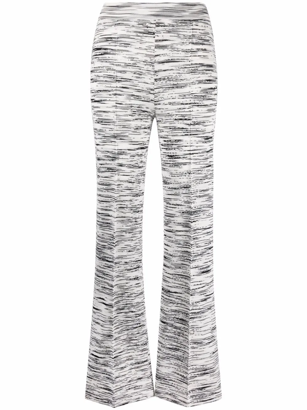 

Missoni pantalones de tejido en intarsia - Blanco