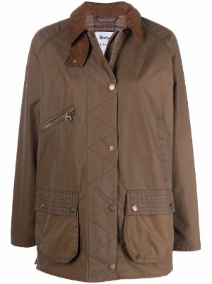 barbour brown coat