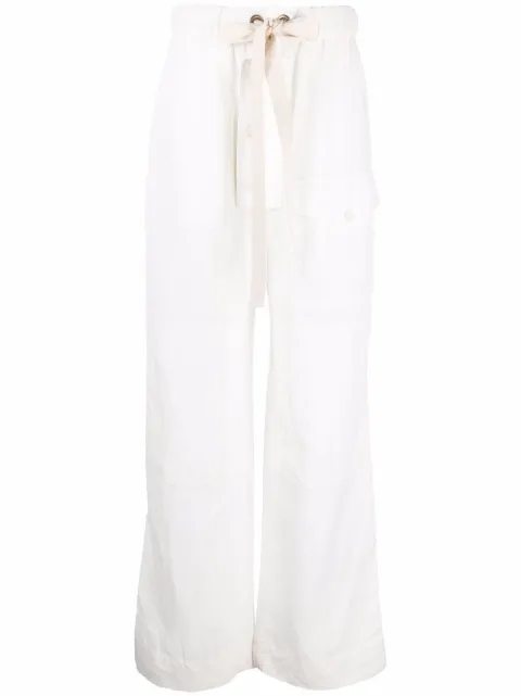 Stella McCartney flap pockets straight-leg trousers Women